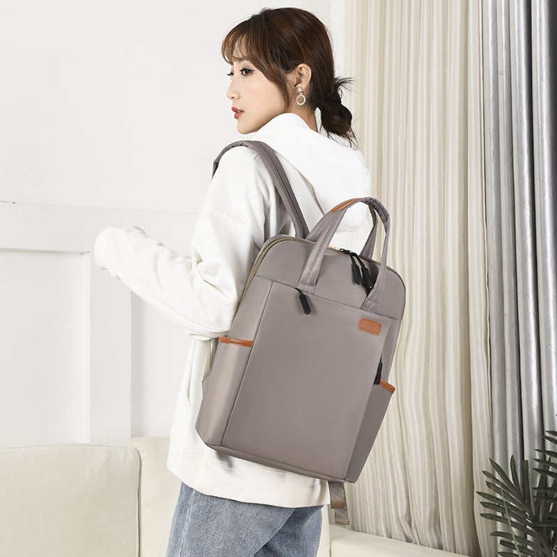 15.6-Inch Waterproof Korean Fashion Backpack for Work