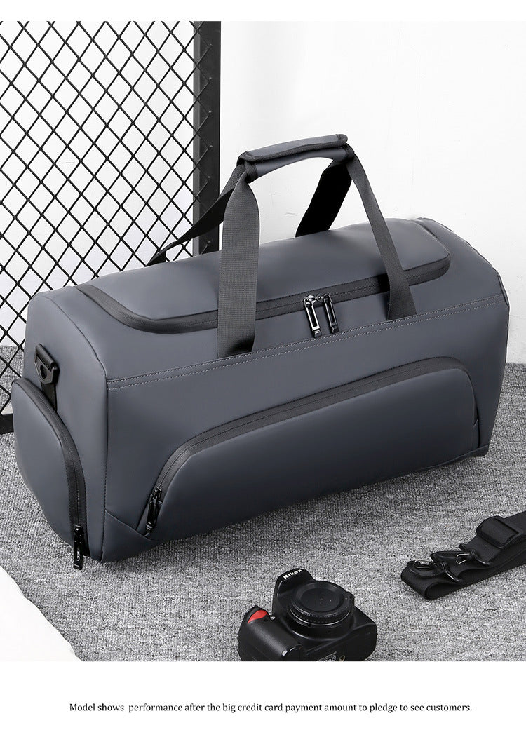 Cross-border New Gym Bag Men's Dry and Wet Separated Hand Shoulder Bag Training Sports Bag Large Capacity Luggage Travel Bag
