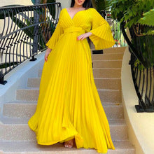 C8610 African Plus Size Women's Spring New Fashion Strap Batwing Top Gradient Color-changing Skirt Two-piece Set