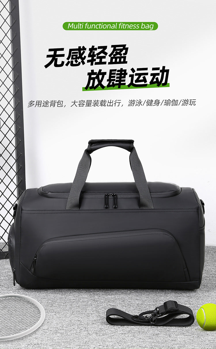 Cross-border New Gym Bag Men's Dry and Wet Separated Hand Shoulder Bag Training Sports Bag Large Capacity Luggage Travel Bag
