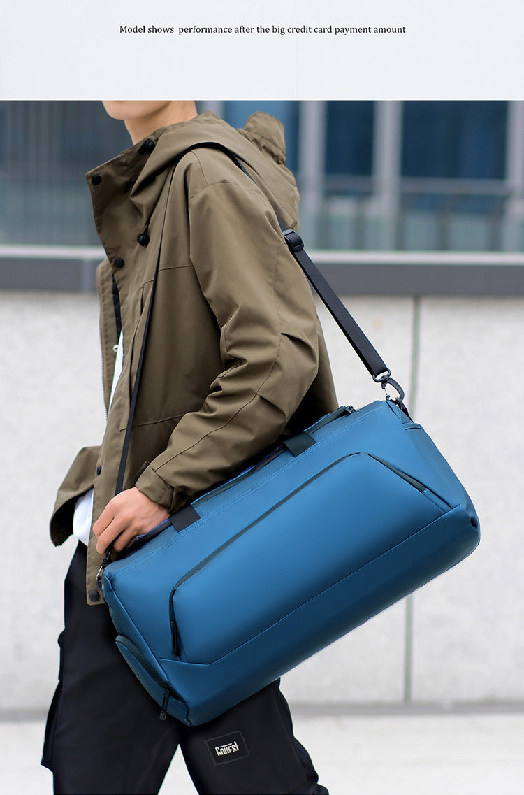 Cross-border New Gym Bag Men's Dry and Wet Separated Hand Shoulder Bag Training Sports Bag Large Capacity Luggage Travel Bag