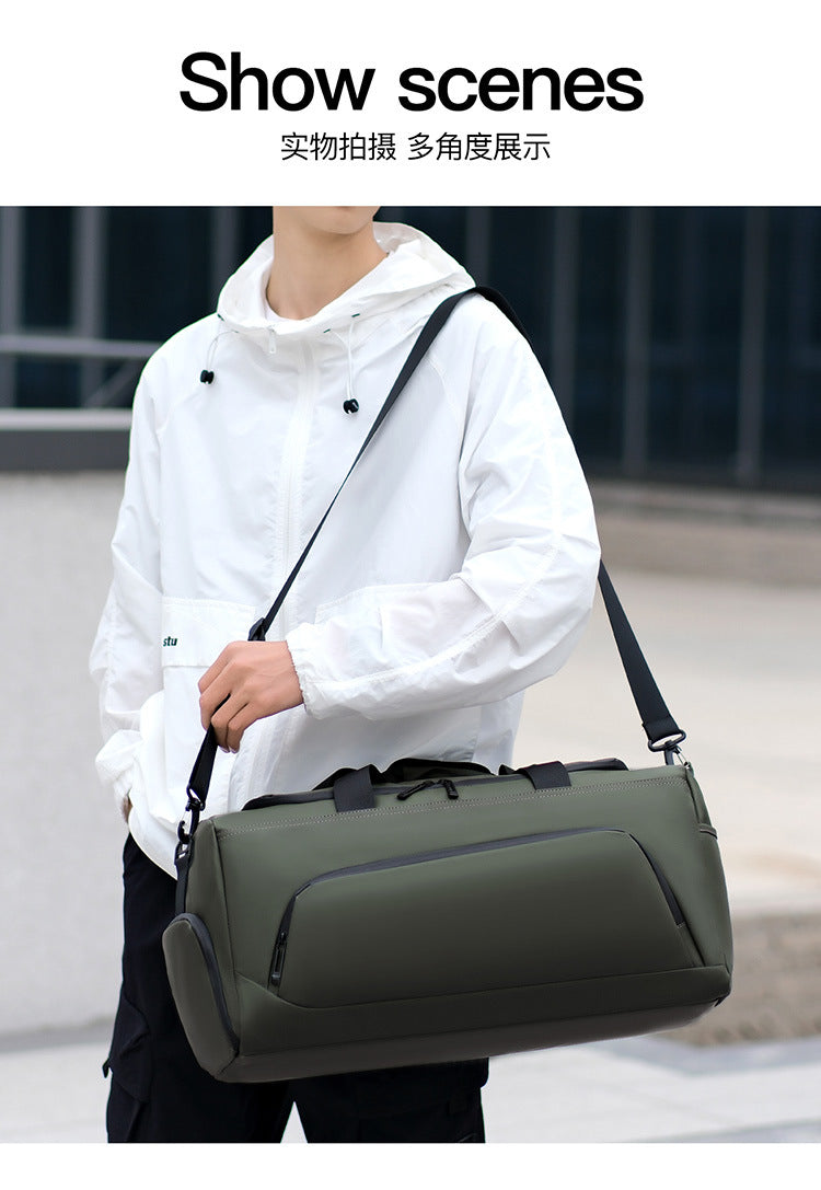 Cross-border New Gym Bag Men's Dry and Wet Separated Hand Shoulder Bag Training Sports Bag Large Capacity Luggage Travel Bag