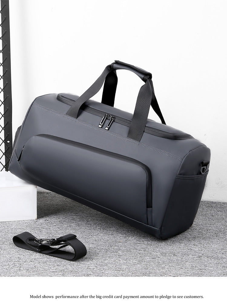 Cross-border New Gym Bag Men's Dry and Wet Separated Hand Shoulder Bag Training Sports Bag Large Capacity Luggage Travel Bag