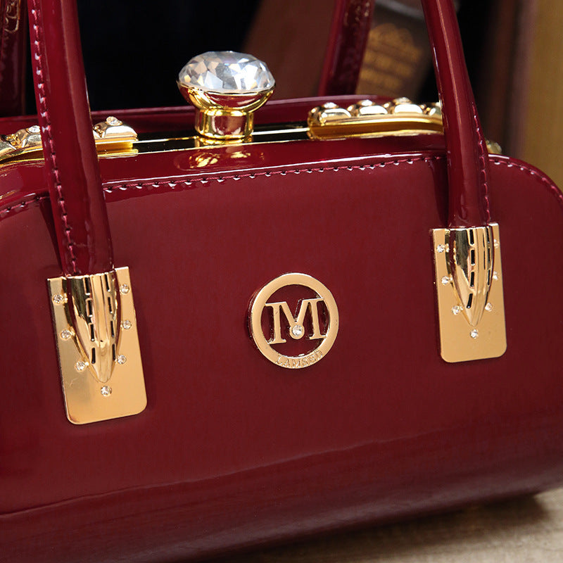 Simple Portable Bride Bag 2025 New Style Women's High-Capacity Casual Shoulder Bag