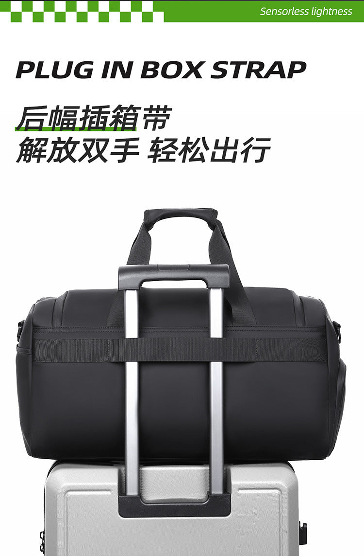 Cross-border New Gym Bag Men's Dry and Wet Separated Hand Shoulder Bag Training Sports Bag Large Capacity Luggage Travel Bag