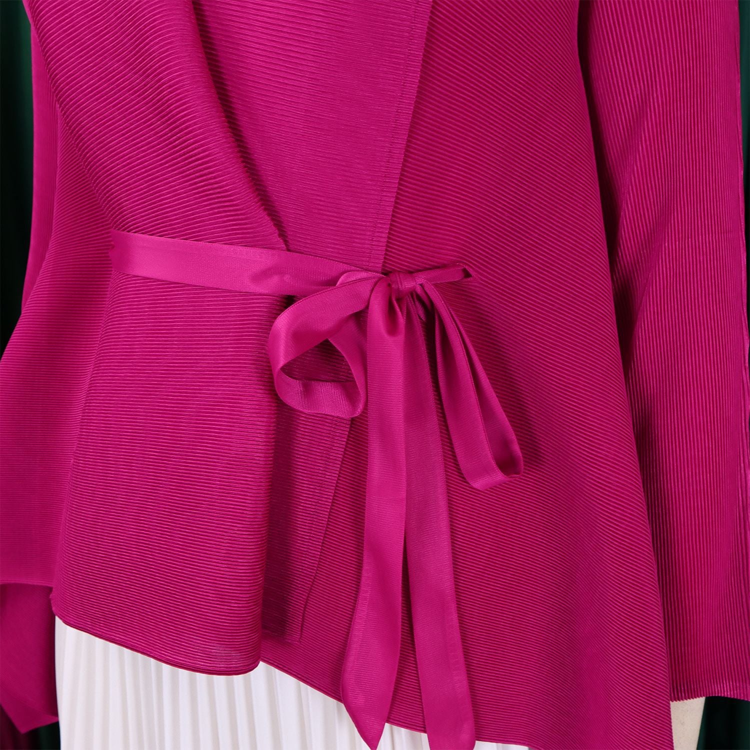 C8610 African plus size Women's Spring New Fashion Strap Bat Sleeve Top Gradient Color-changing Skirt Two-piece Set