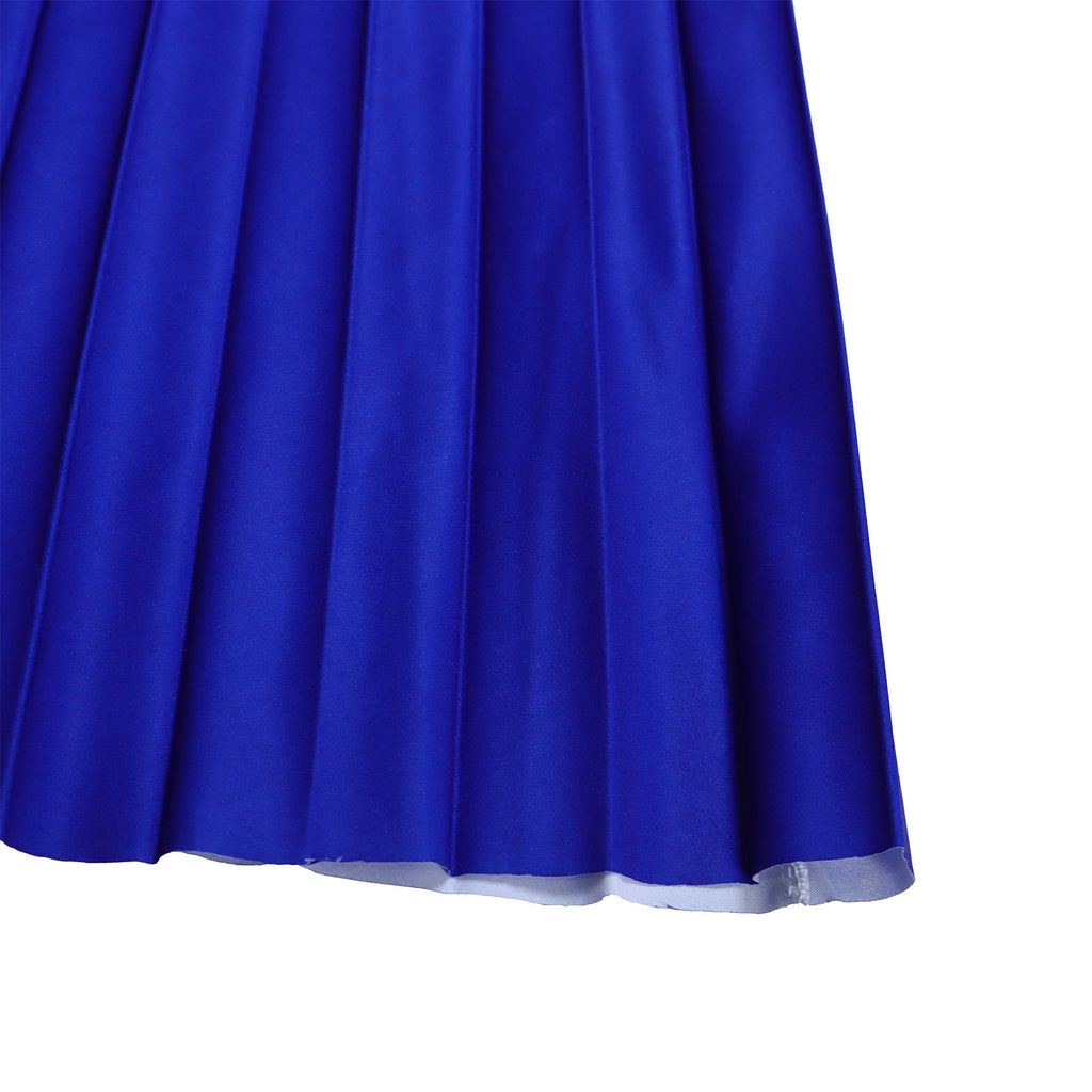 C8610 African plus size Women's Spring New Fashion Strap Bat Sleeve Top Gradient Color-changing Skirt Two-piece Set