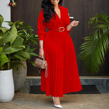 C8610 African Plus Size Women's Spring New Fashion Strap Batwing Top Gradient Color-changing Skirt Two-piece Set