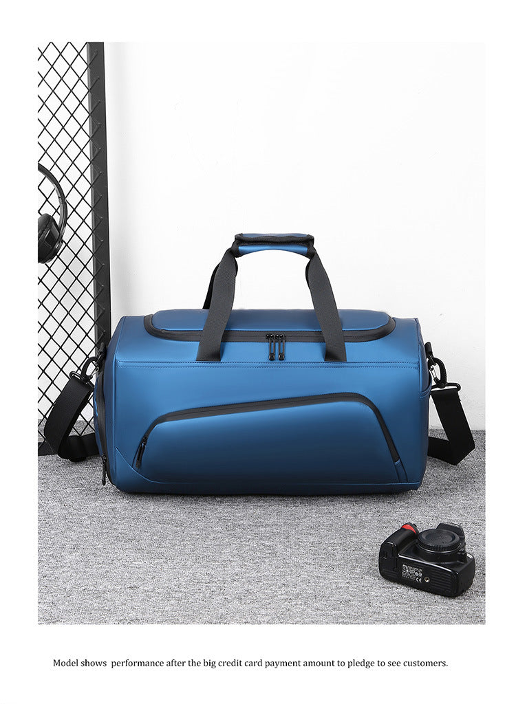 Cross-border New Gym Bag Men's Dry and Wet Separated Hand Shoulder Bag Training Sports Bag Large Capacity Luggage Travel Bag