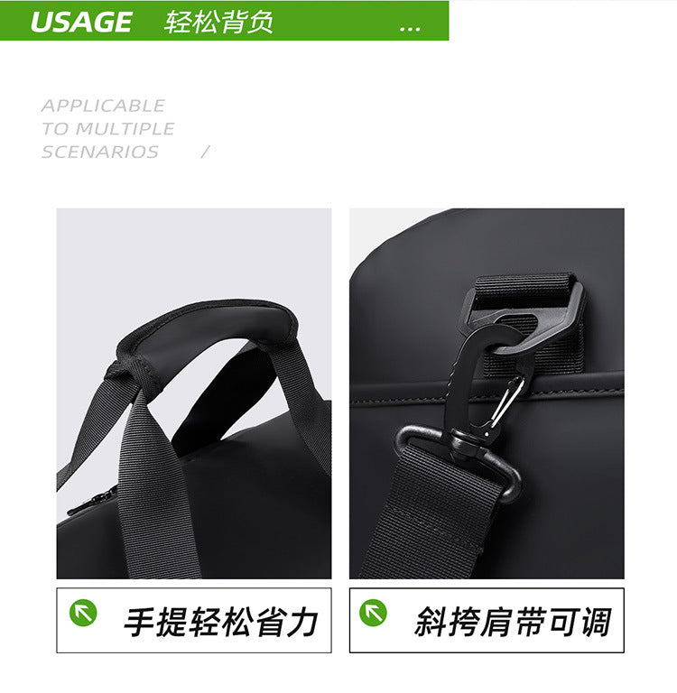 Cross-border New Gym Bag Men's Dry and Wet Separated Hand Shoulder Bag Training Sports Bag Large Capacity Luggage Travel Bag
