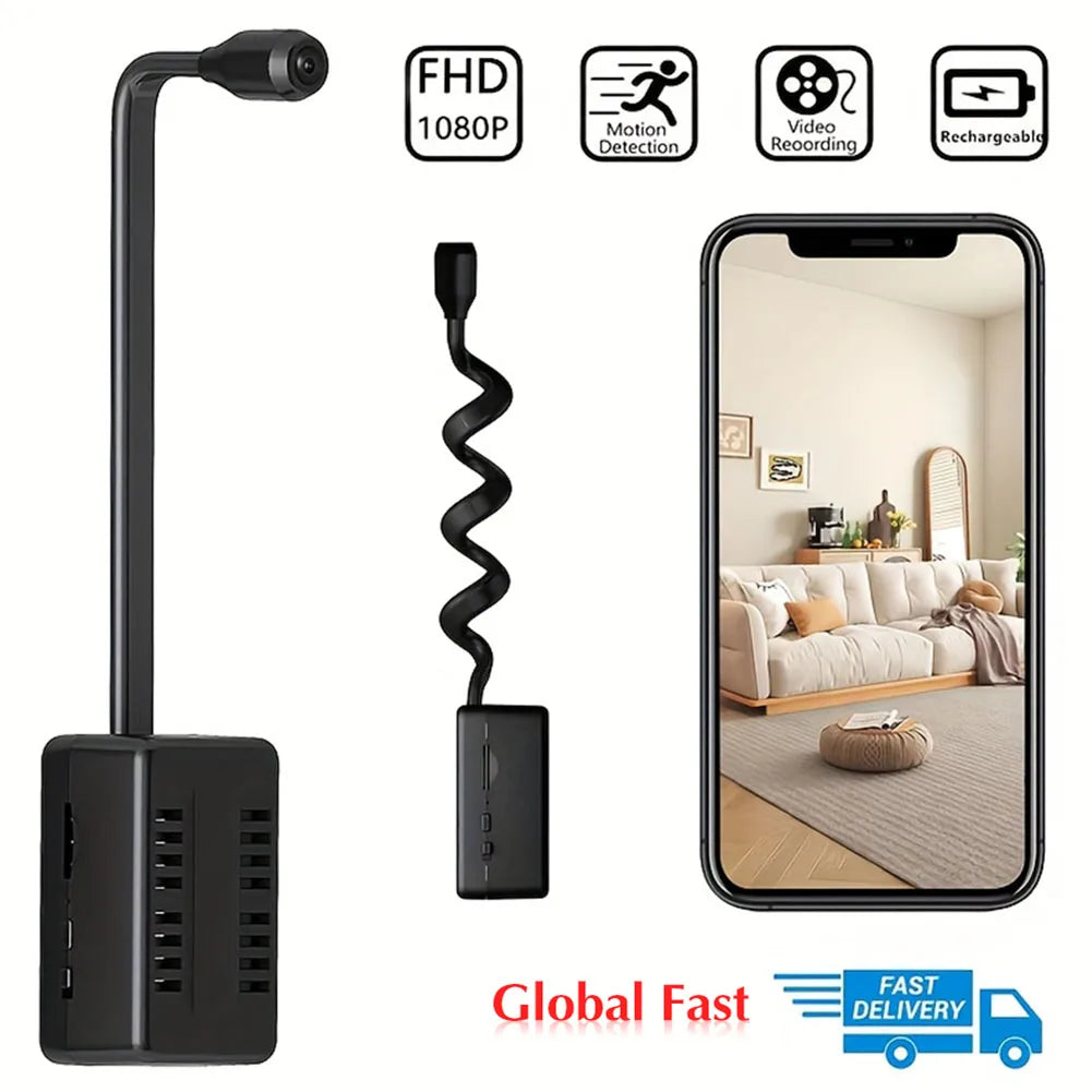 Wireless Cam Surveillance Camera Mini WiFi Camera with Motion Detection Video Recorder Security Protection Surveillance Outdoor