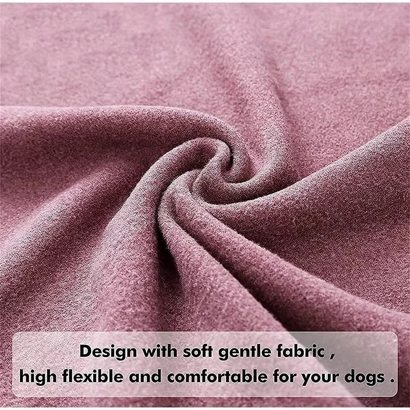 Pet Dog Cat Ears Cover Calming Headband Bathing Grooming Helper Anti-shock Noise-proof Ear Muffs Turban Neck Warmer
