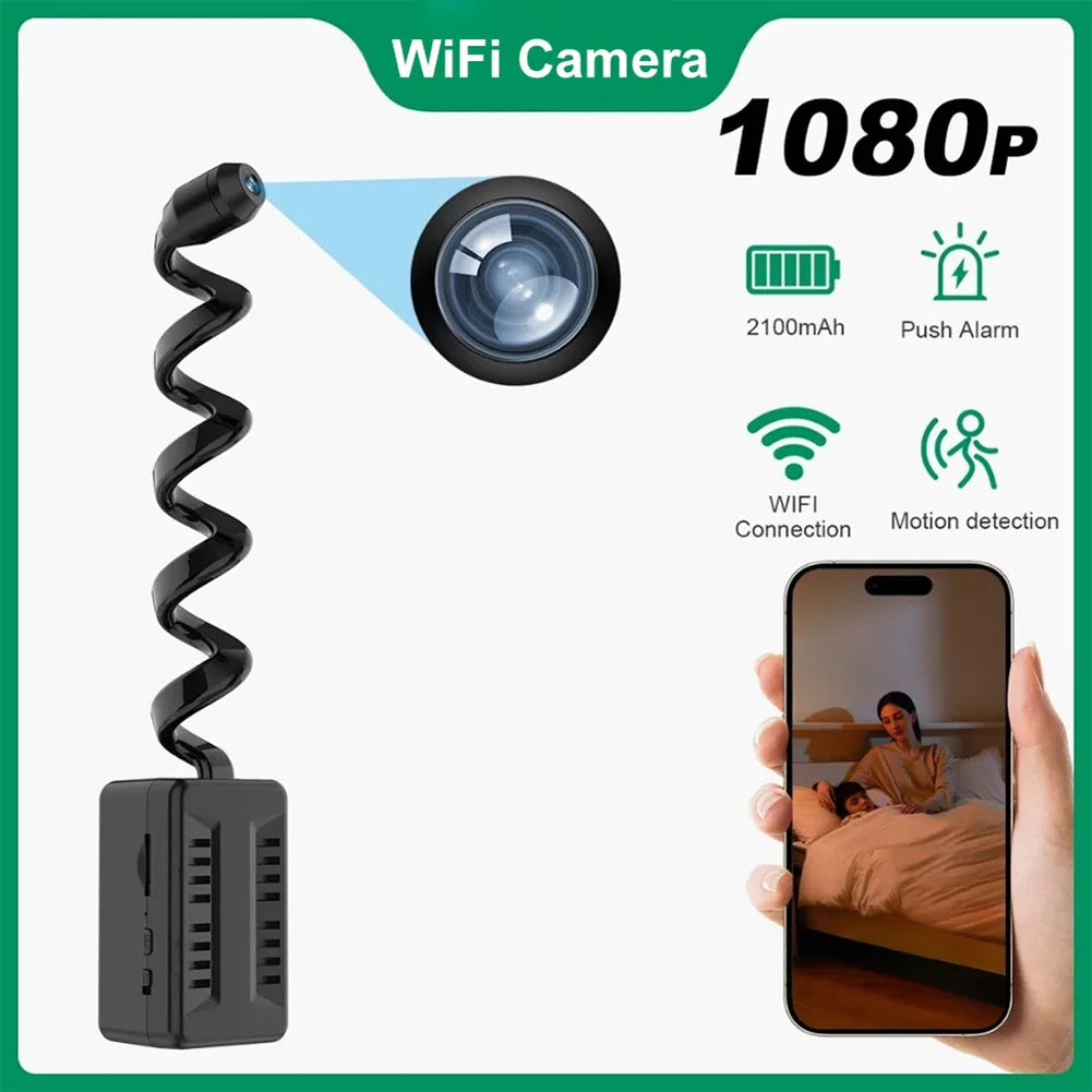 Wireless Cam Surveillance Camera Mini WiFi Camera with Motion Detection Video Recorder Security Protection Surveillance Outdoor