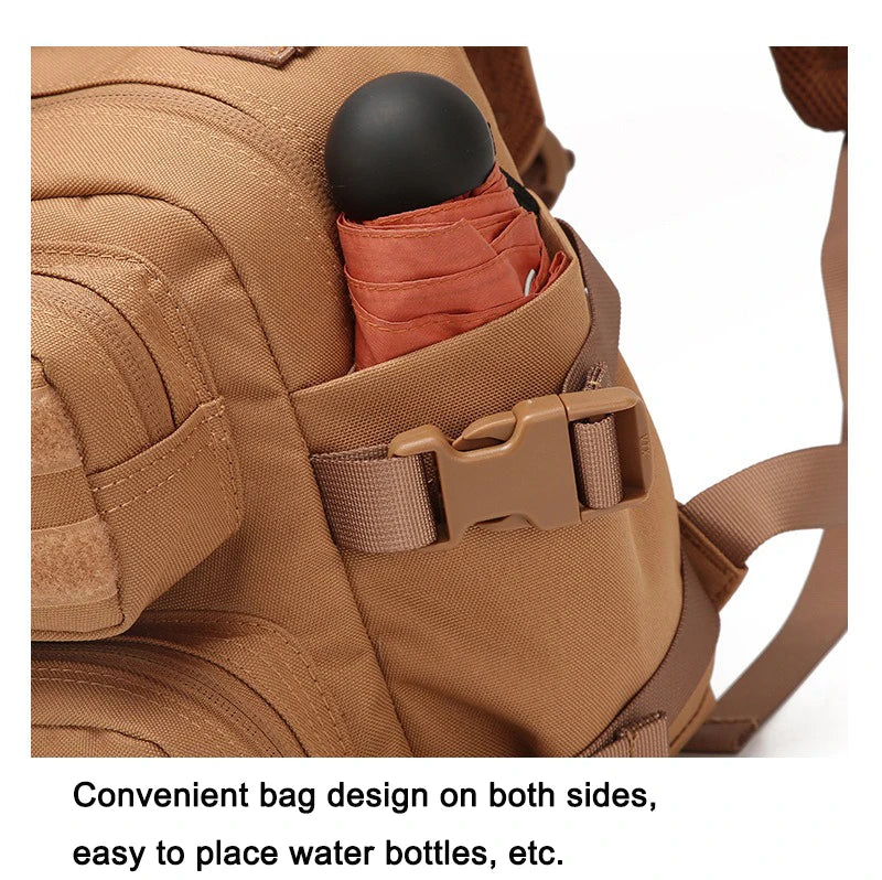 9L Sport Backpack MOLLE 3 Day Bug Out Bag Mini Outdoor Pack for Women Men EDC Camping Hiking Rucksack