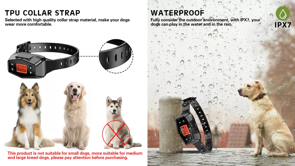 Wireless GPS Pet Fence Dog Tracker Collar Pet Containment System Waterproof Electric Dog Training Collar Anti Run Away Safety