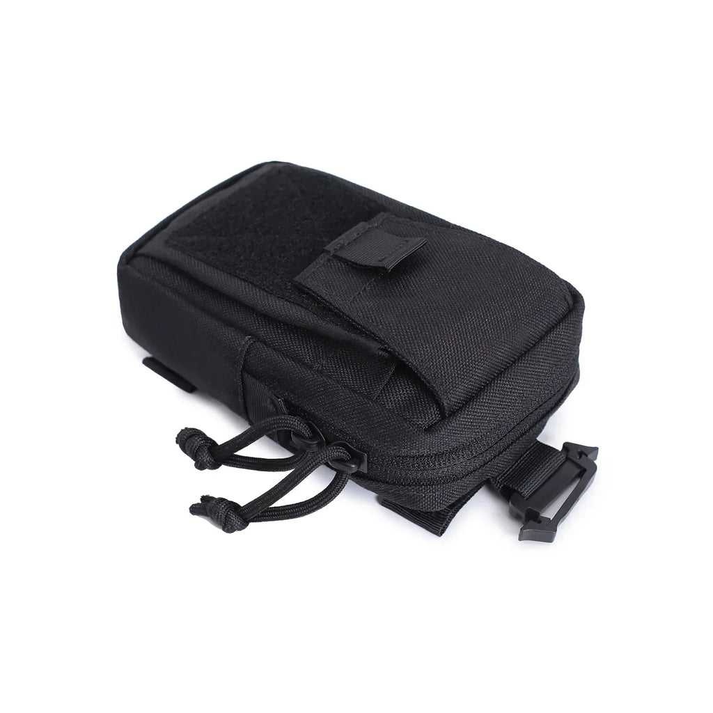 Molle Backpack Strap Bag Phone Holder Outdoor Sports Running Camping Hiking Hunting Accessories Organizer EDC Tool Waist Pouch
