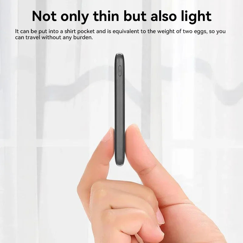 OnePlus USB Fast Charging Ultra-thin Heating Power Bank Portable External Battery Pack For Heating Vest Jacket For iPhone Huawei