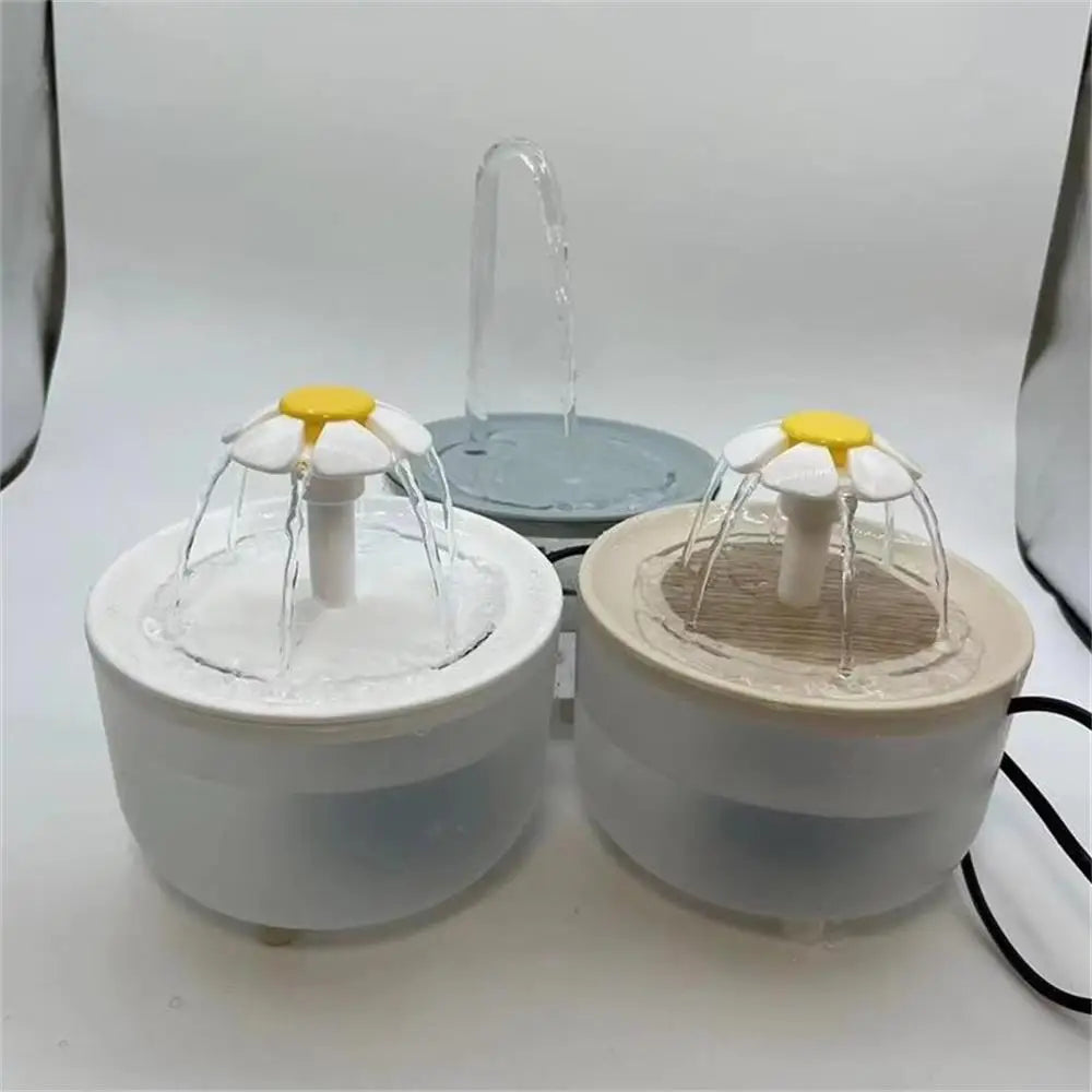 Pets Water Fountain Auto Filter USB Electric Mute Cat Drinker Bowl 1200mL Recirculating Filtering Drinker for Cats Water Dispenser