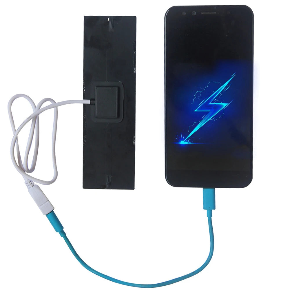 Mini Solar Panel Portable Battery Mobile Phone Charging Bank USB Solar Panel Charger for Power Bank Phone Outdoor Camping Home
