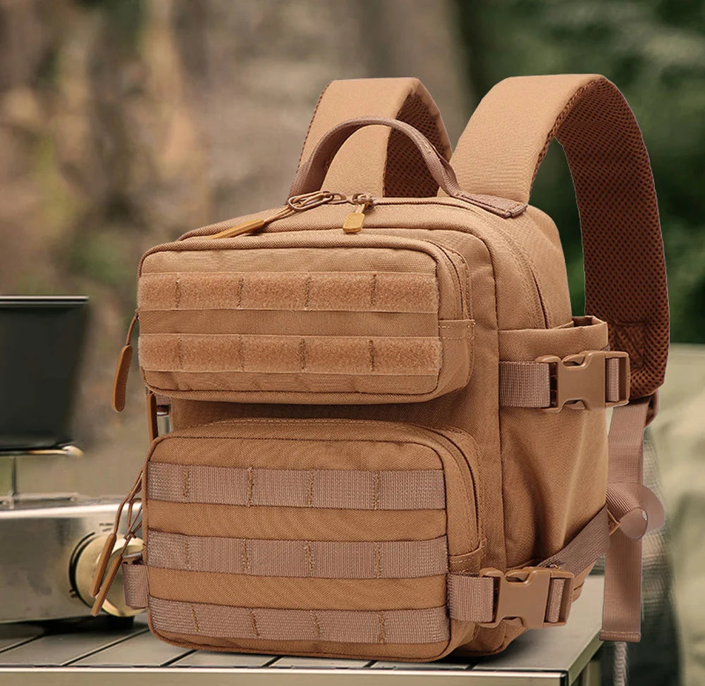 9L Sport Backpack MOLLE 3 Day Bug Out Bag Mini Outdoor Pack for Women Men EDC Camping Hiking Rucksack