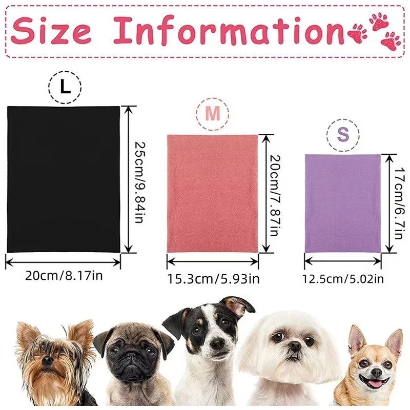 Pet Dog Cat Ears Cover Calming Headband Bathing Grooming Helper Anti-shock Noise-proof Ear Muffs Turban Neck Warmer