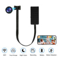 DIY Mini WiFi Camera - Covert Surveillance with 4K Resolution, Night Vision, Motion Detection, Remote View,and SD Card Recordind