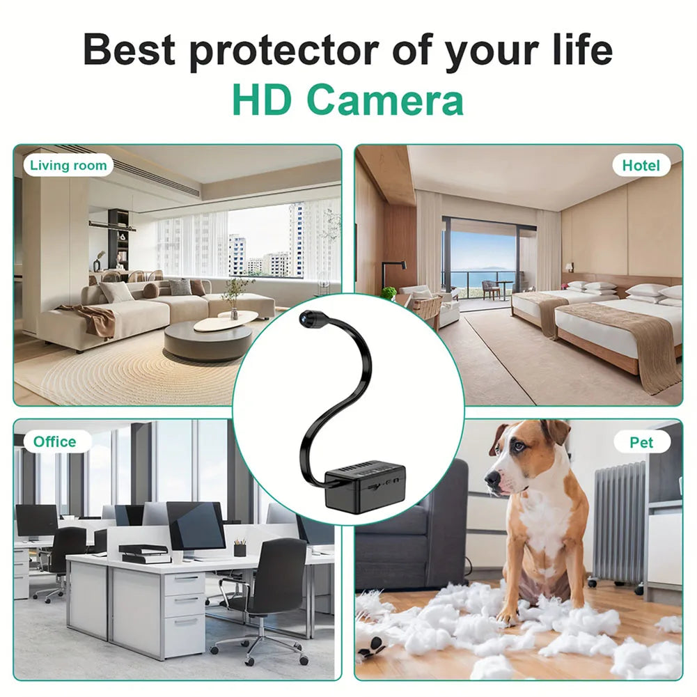 Wireless Cam Surveillance Camera Mini WiFi Camera with Motion Detection Video Recorder Security Protection Surveillance Outdoor