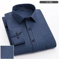 New in shirt elegant 40%cotton long-sleeve shirts for men slim fit Casual plain shirt plaid designer tops houndstooth clothes