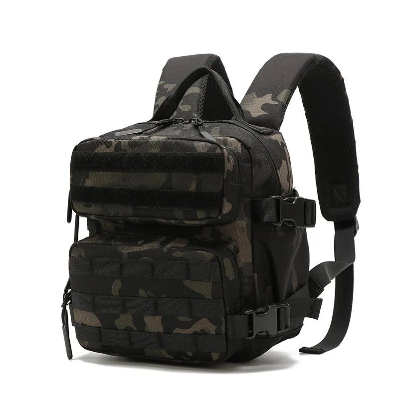 9L Sport Backpack MOLLE 3 Day Bug Out Bag Mini Outdoor Pack for Women Men EDC Camping Hiking Rucksack