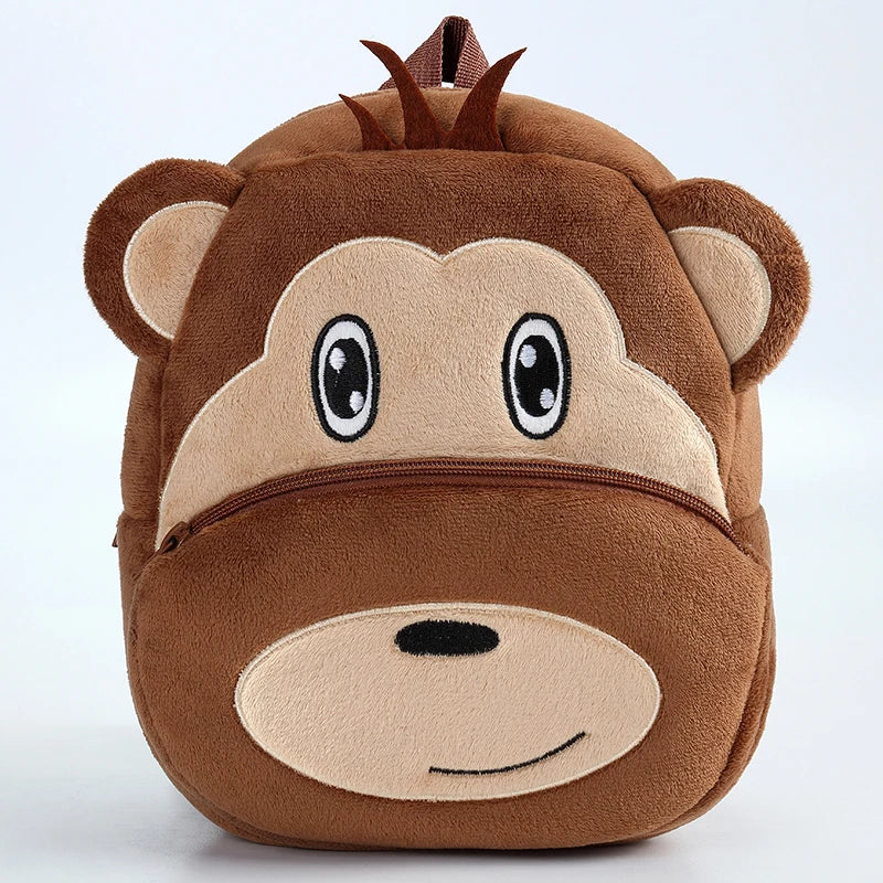 Kids Backpack Boys Cute Duck Cow Frog Backpacks School for Girls Toddler Child Schoolbag Book Bags Traveling Bag Large Capacity