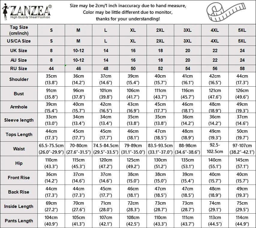 ZANZEA Short Puff Sleeve Crop Tops Stylish 2 Piece Sets Street Fashion Office Wide Leg Pants Woman 2PCS Outfit Elegant Pant Sets