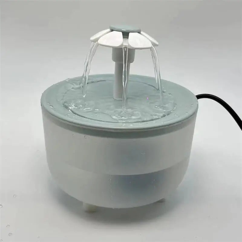 Pets Water Fountain Auto Filter USB Electric Mute Cat Drinker Bowl 1200mL Recirculating Filtering Drinker for Cats Water Dispenser